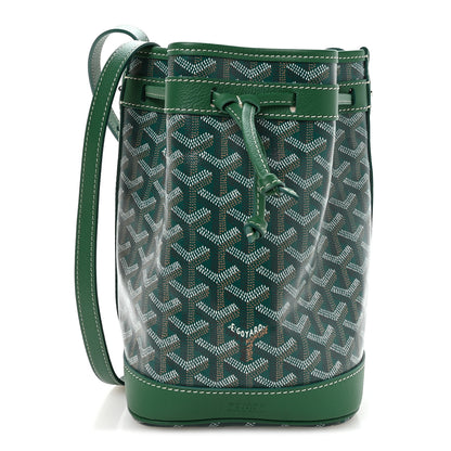 Goyard Goyardine Petit Flot Bucket Bag PM Green 1 of 9