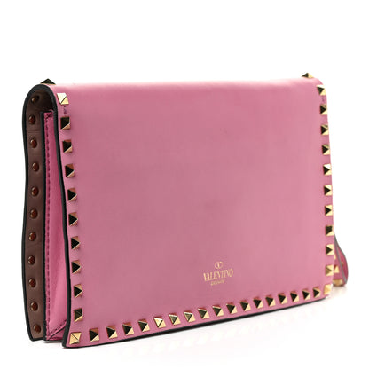 Valentino Garavani Nappa Rockstud Wristlet Clutch Ninphea 2 of 19
