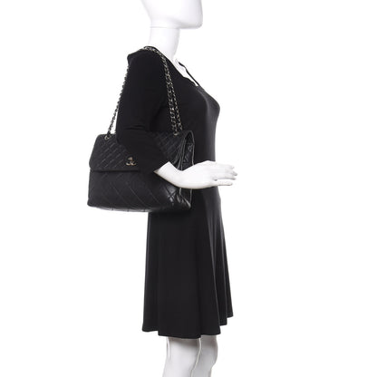 Chanel Calfskin Quilted In The Business Flap Bag Black 2 of 14