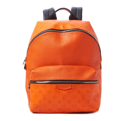 Louis Vuitton Taiga Monogram Discovery Backpack PM Orange 1 of 10