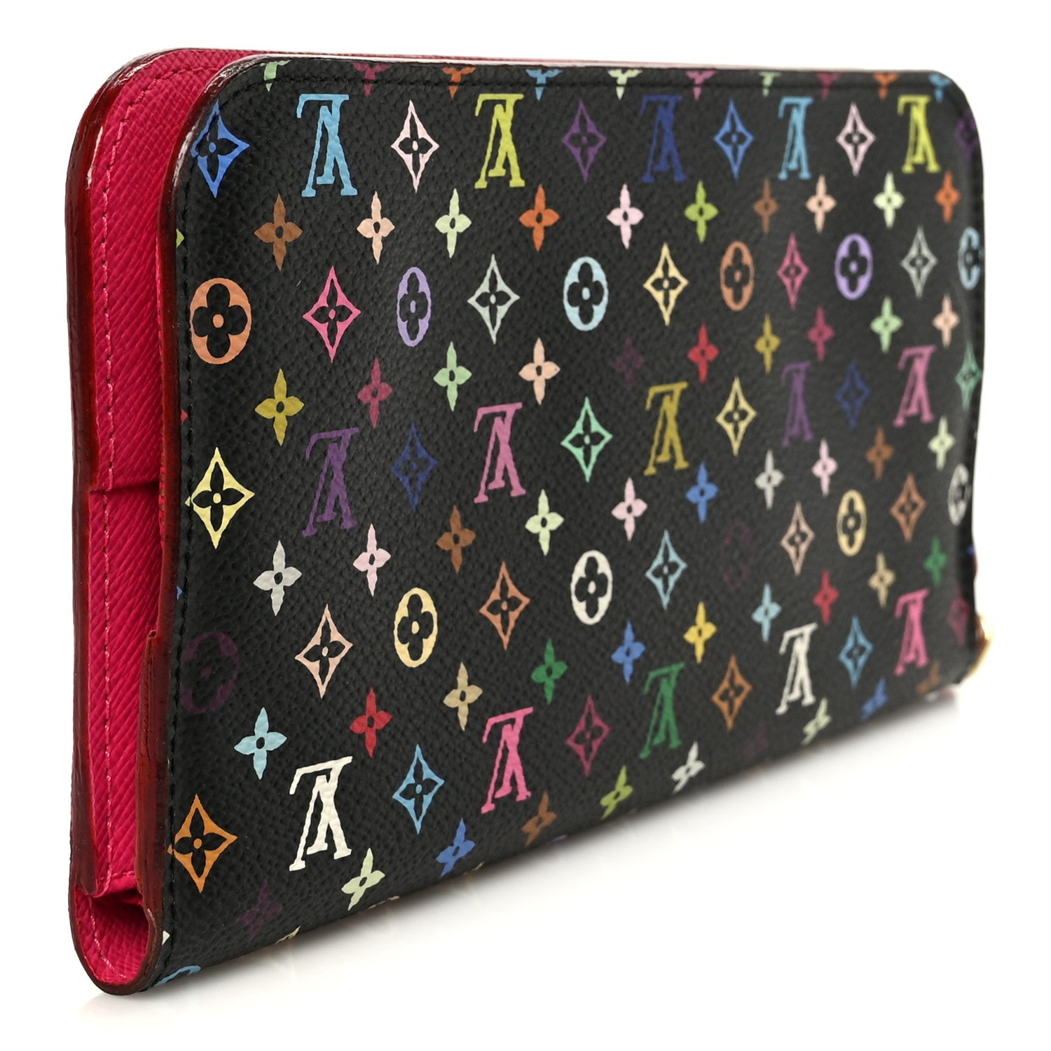 Louis Vuitton Monogram Multicolor Insolite Wallet Black Grenade 3 of 10