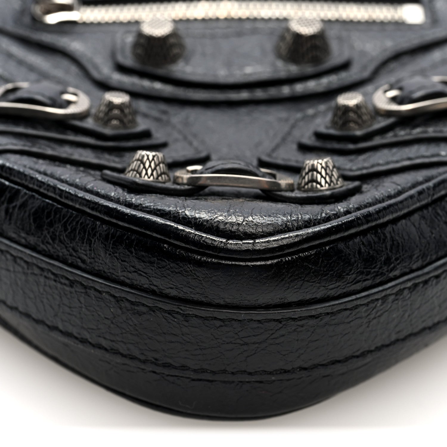 Balenciaga Agneau Arena Mini Le Cagole Heart Bag Black 9 of 9
