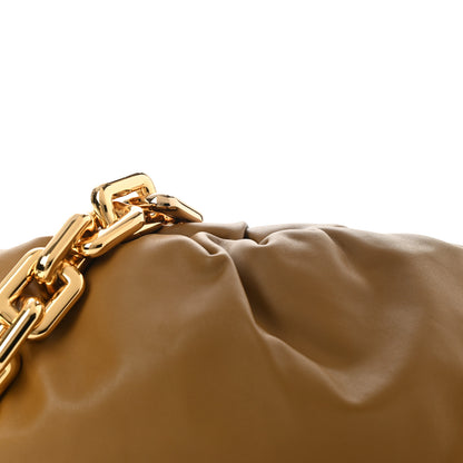 Bottega Veneta Calfskin The Pouch Chain Cammello 7 of 9