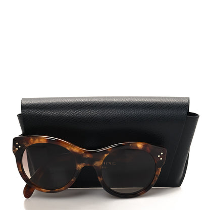 Celine Acetate Cat Eye Sunglasses CL401701 Tortoise 8 of 8
