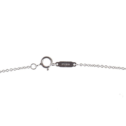 Tiffany Platinum Diamond Bow Pendant Necklace 4 of 6