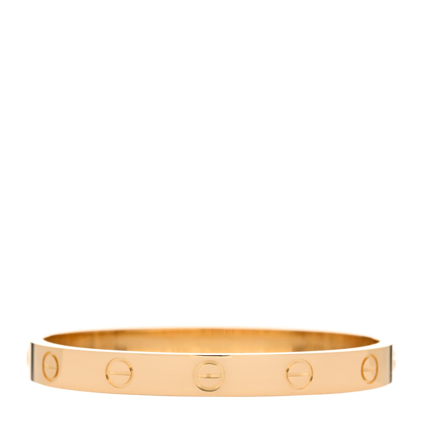 18K Yellow Gold LOVE Bracelet 15