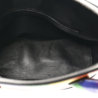 Balenciaga Smooth Calfskin Logo Rainbow S Ville Top Handle Bag Multicolor 5 of 11