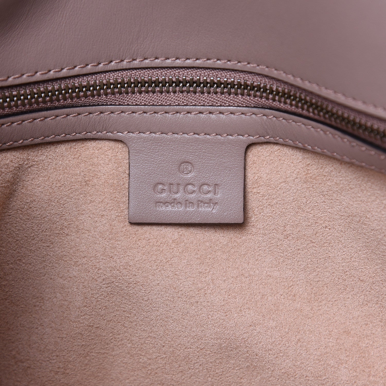 Gucci Calfskin Matelasse Small GG Marmont Shoulder Bag Porcelain Rose 6 of 10