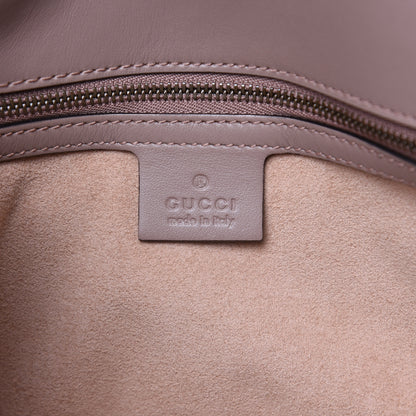 Gucci Calfskin Matelasse Small GG Marmont Shoulder Bag Porcelain Rose 6 of 10