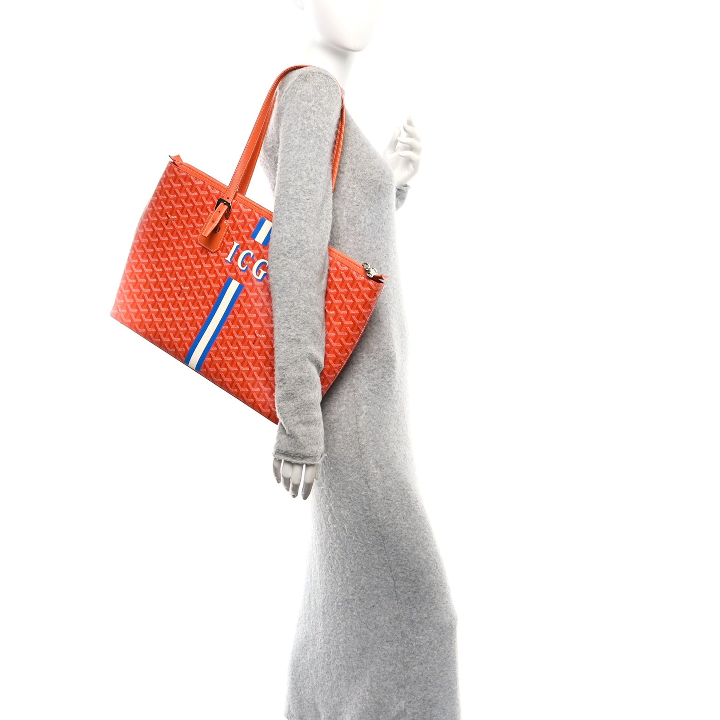 Goyardine Sac Marie Galante GM Orange