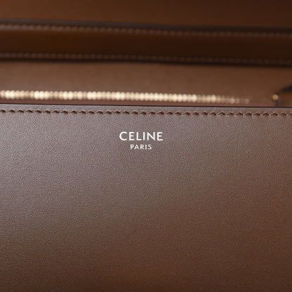 Celine Box Calfskin Medium Classic Box Flap Bag Camel 8 of 9