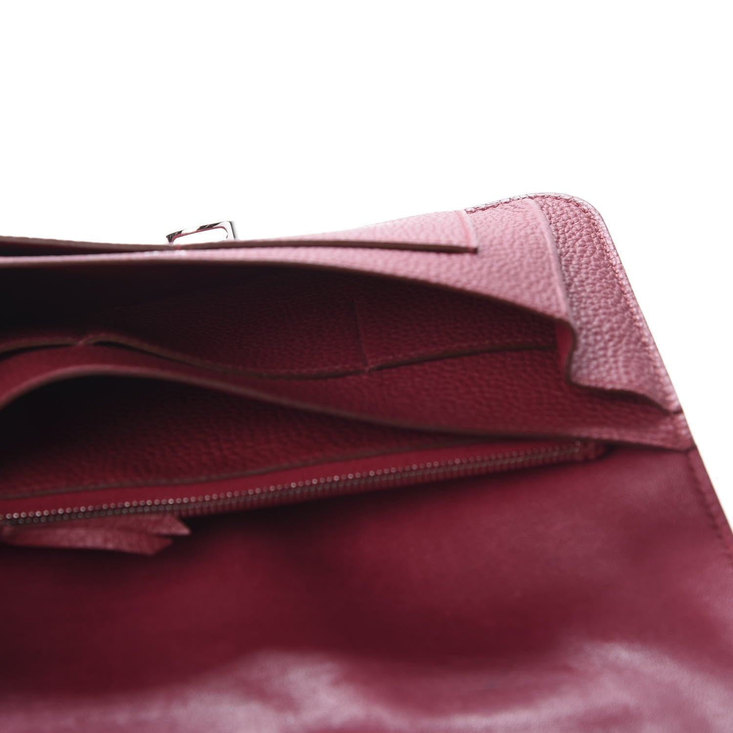 Hermes Togo Dogon Duo Wallet Rubis 8 of 13