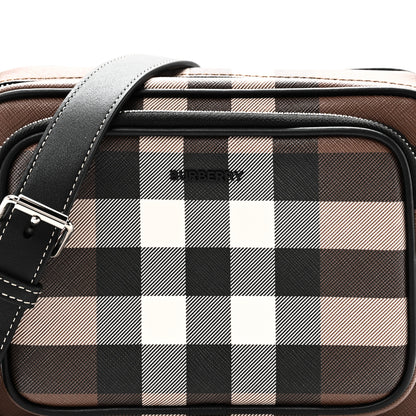 Burberry Canvas Check Paddy Messenger Birch Brown 7 of 9