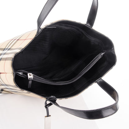 Burberry House Check Medium Tote Black 5 of 7