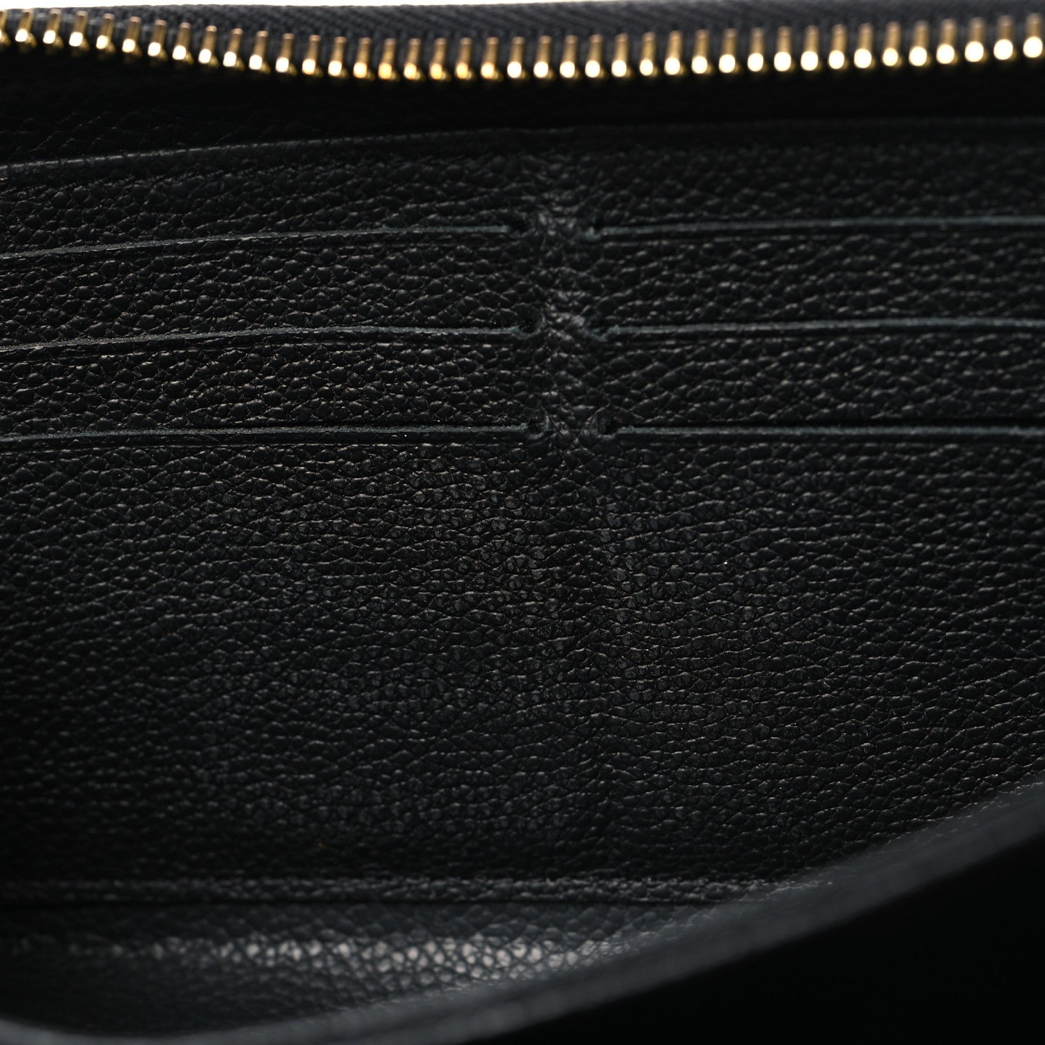 Louis Vuitton Empreinte Zippy Wallet Black 7 of 7