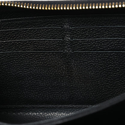 Louis Vuitton Empreinte Zippy Wallet Black 7 of 7