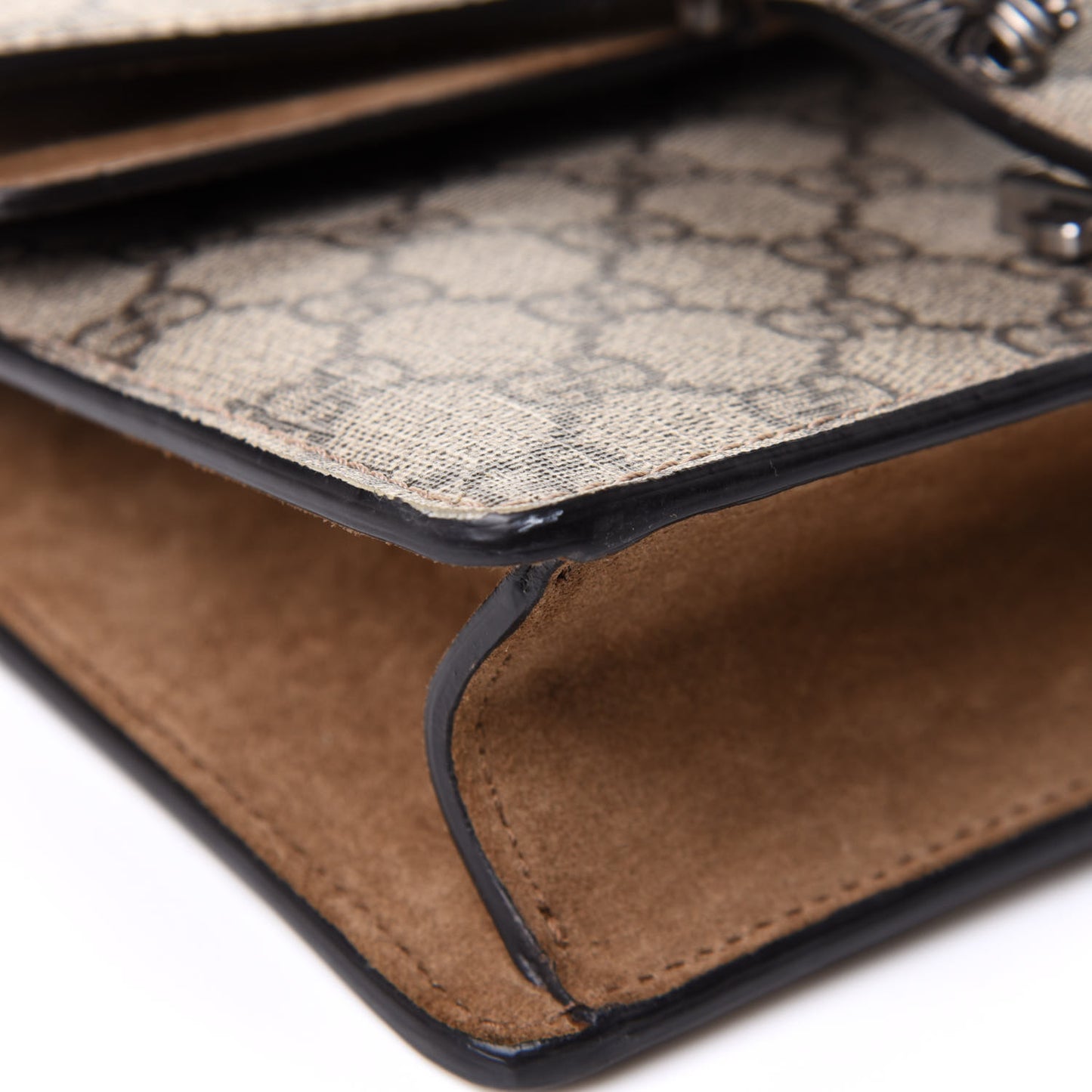 GG Supreme Monogram Mini Dionysus Shoulder Bag Taupe