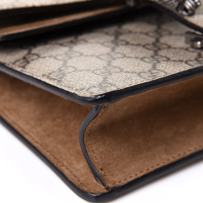 Gucci GG Supreme Monogram Mini Dionysus Shoulder Bag Taupe 9 of 12
