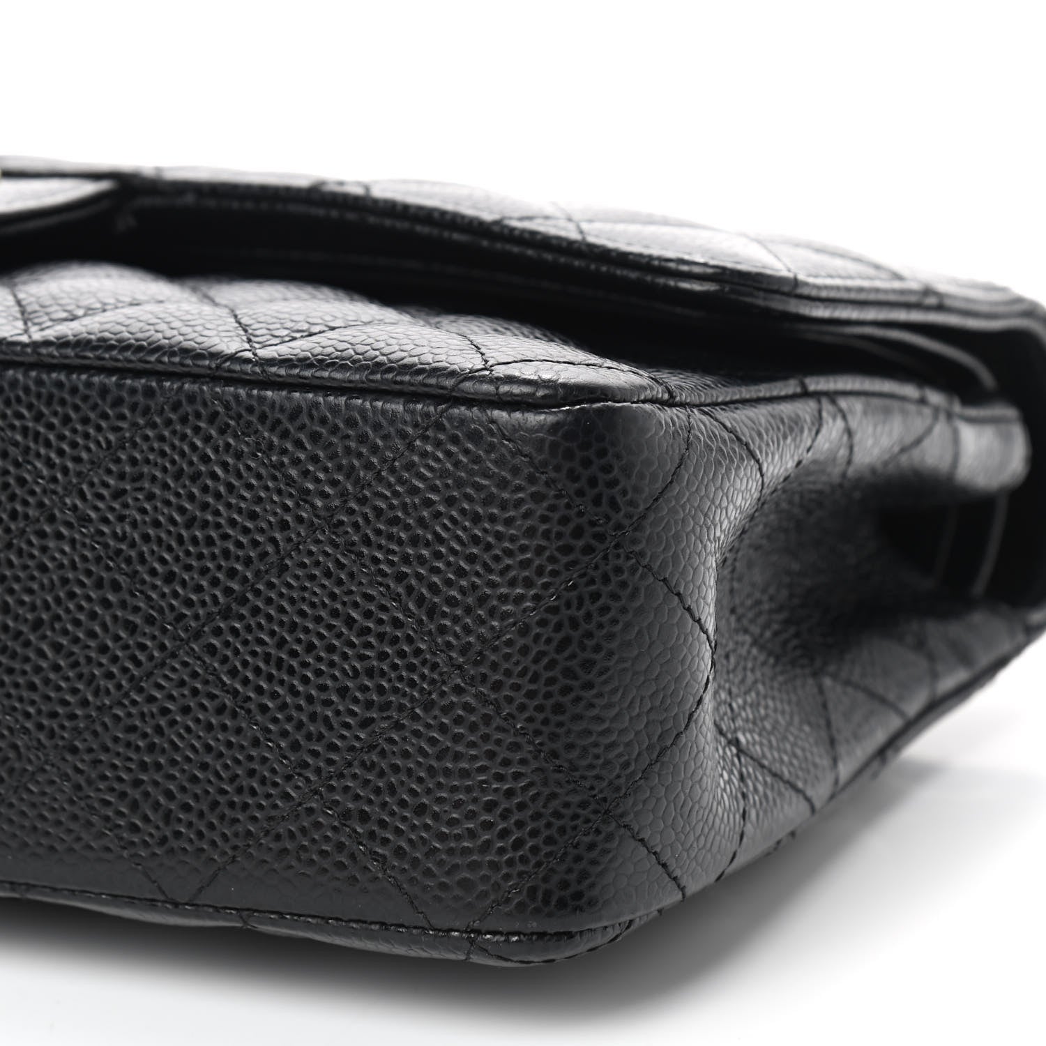 Chanel Caviar Quilted Medium Double Flap Black 9 of 9