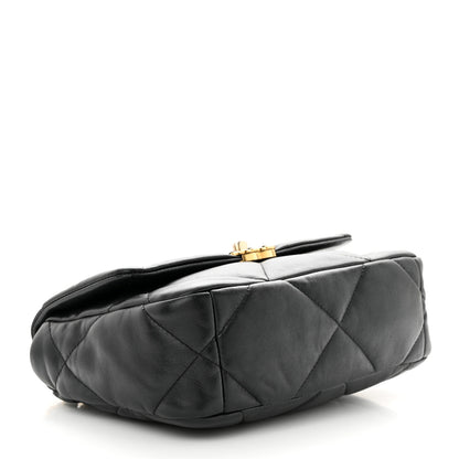 Chanel Lambskin Quilted Medium Chanel 19 Flap Black 4 of 11