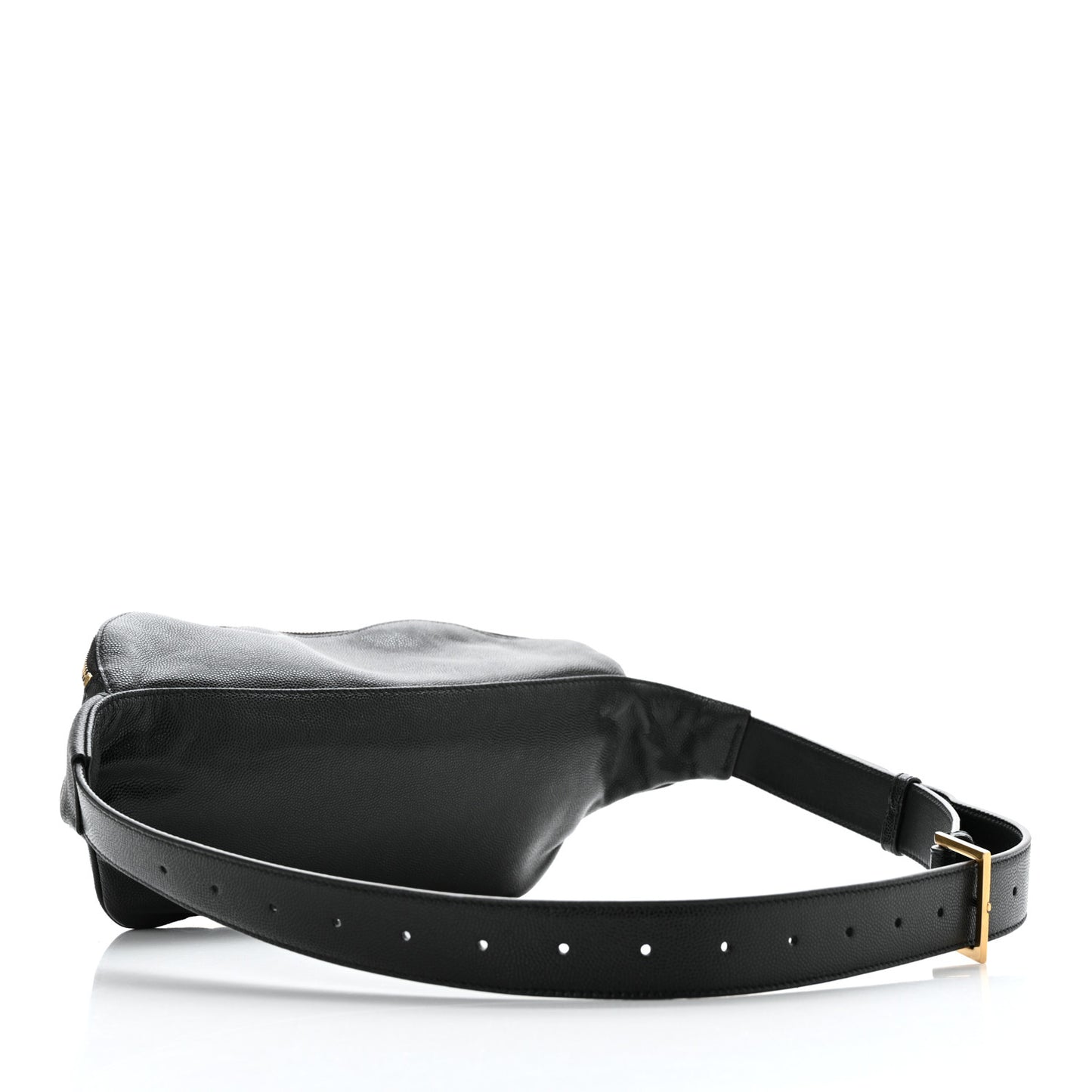 Grain De Poudre Monogram Belt Bag Black