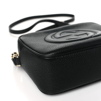 Gucci Pebbled Calfskin Small Soho Disco Bag Black 8 of 10