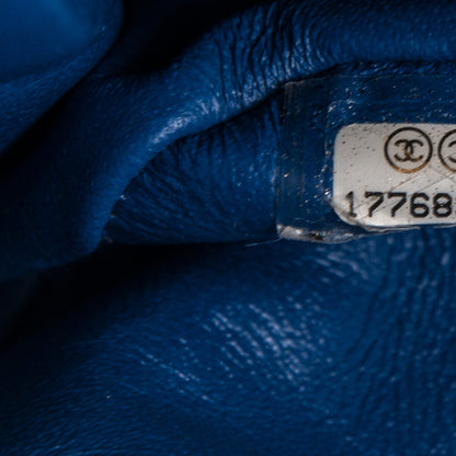 Chanel Jersey Quilted 2.55 Reissue 227 Flap Blue 9 of 9