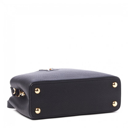 Louis Vuitton Taurillon Capucines BB Black 4 of 8