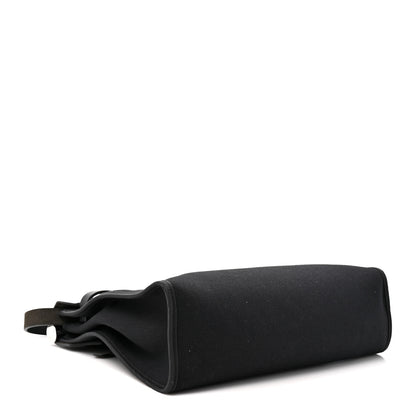Hermes Military Toile Vache Hunter Herbag Zip PM 31 Black 3 of 9