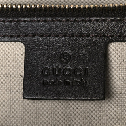 Gucci Monogram Vintage Web Medium Boston Dark Brown 6 of 14