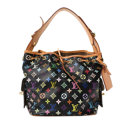 Louis Vuitton Monogram Multicolor Petit Noe Black 1 of 9