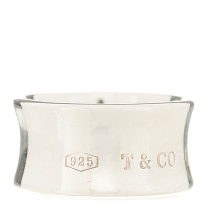 Tiffany Sterling Silver Wide 1837 Ring 60 9.25 4 of 7