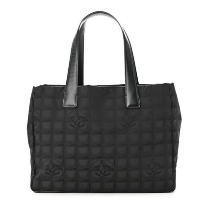Chanel Nylon Large Travel Tote Black 1 of 10