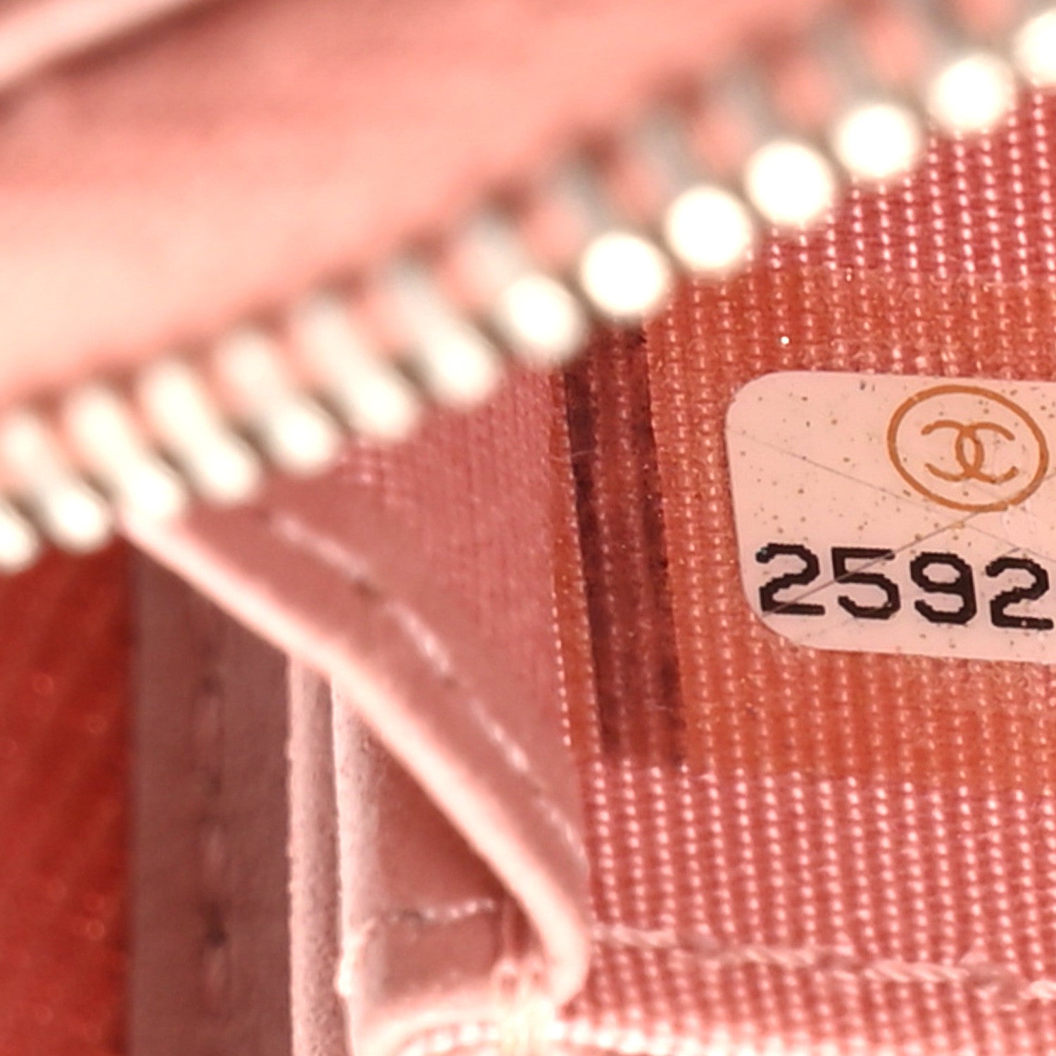 Chanel Ombre Patent Calfskin Quilted Small Zip Around Coin Purse Pink White 7 of 11