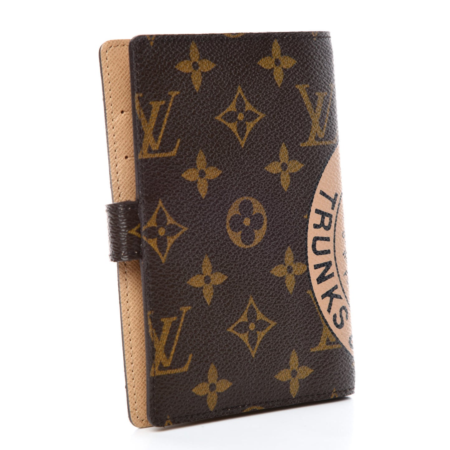 Monogram Complice Trunks and Bags Small Ring Agenda Cover Beige