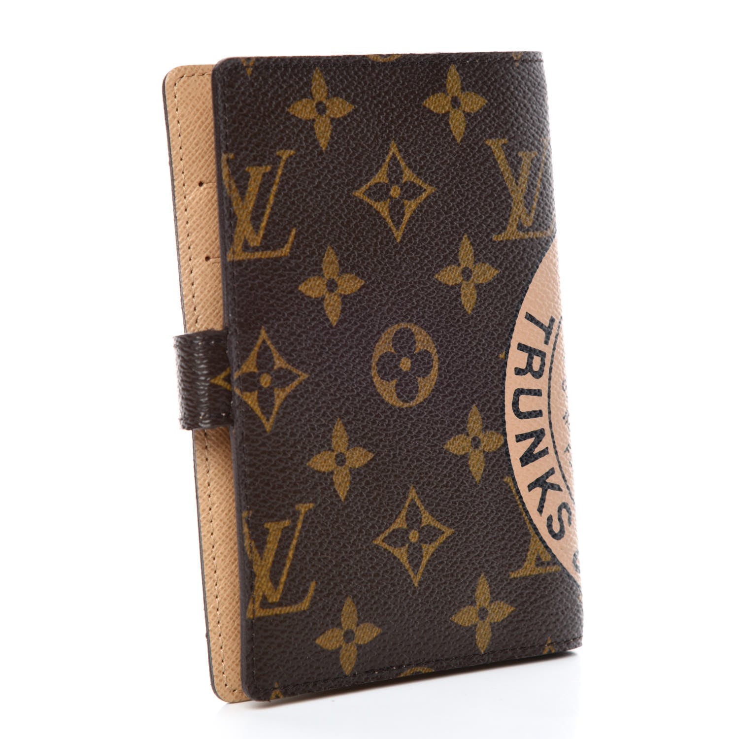 Louis Vuitton Monogram Complice Trunks and Bags Small Ring Agenda Cover Beige 3 of 11