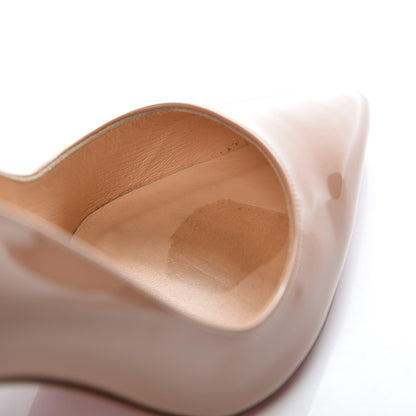 Christian Louboutin Patent Pigalle 85 Pumps 38.5 Nude 10 of 15