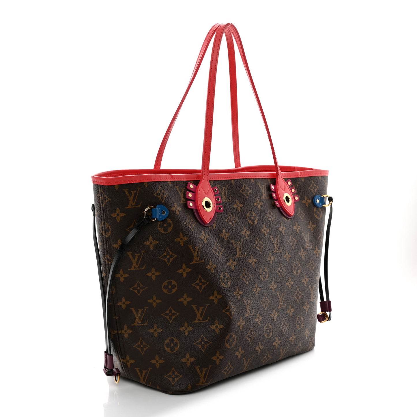 Monogram Totem Neo Neverfull MM Flamingo