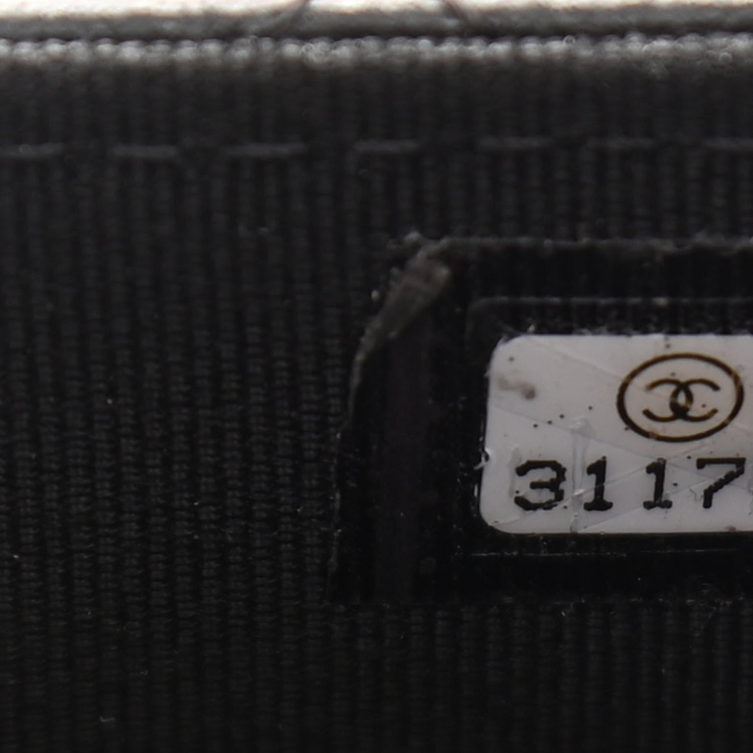 Chanel Grained Calfskin Quilted CC Box Wallet On Chain WOC Black 8 of 12