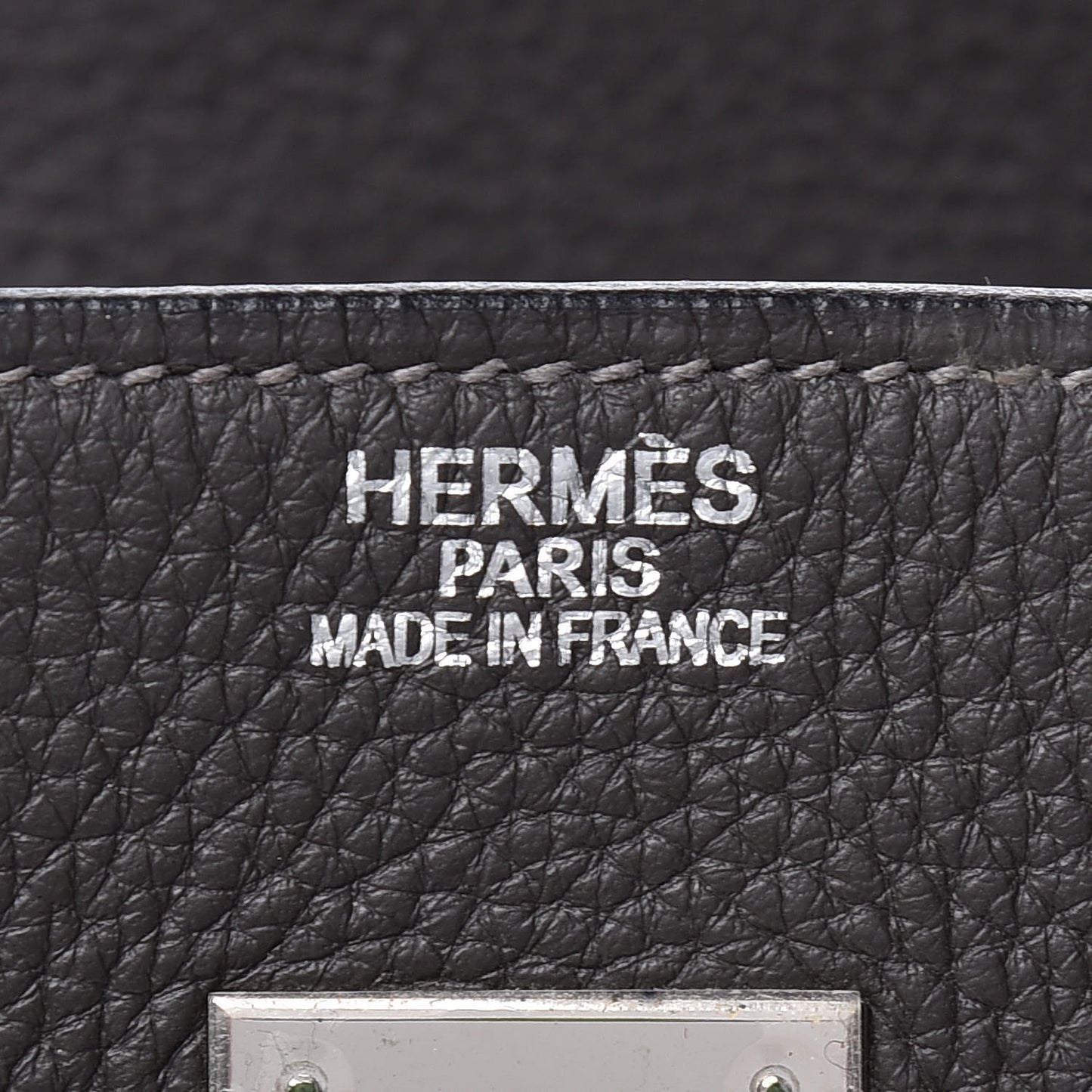 Togo Birkin 35 Graphite
