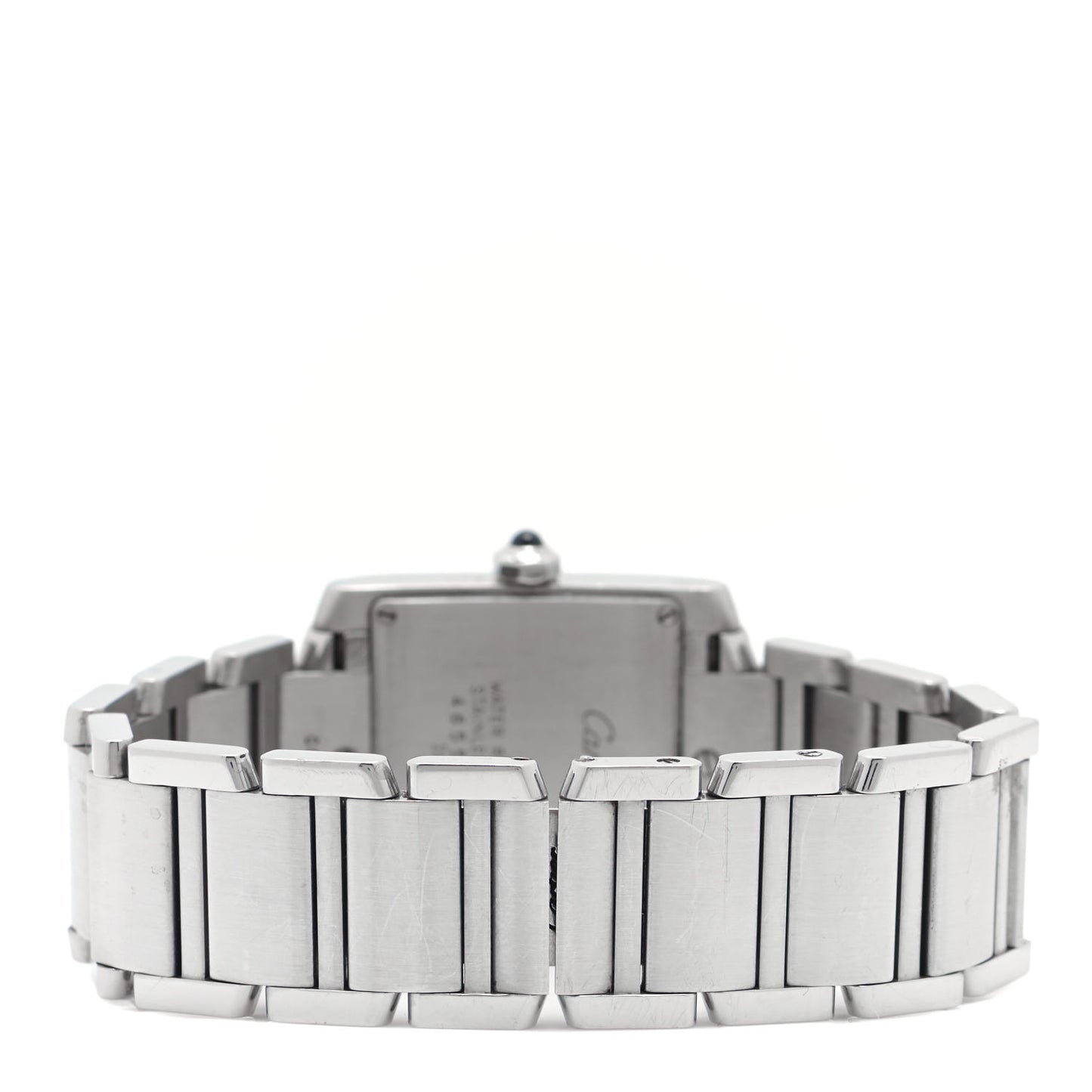 Stainless Steel 25mm Tank Francaise Quartz Watch