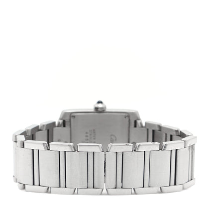 Cartier Stainless Steel 25mm Tank Francaise Quartz Watch 3 of 4