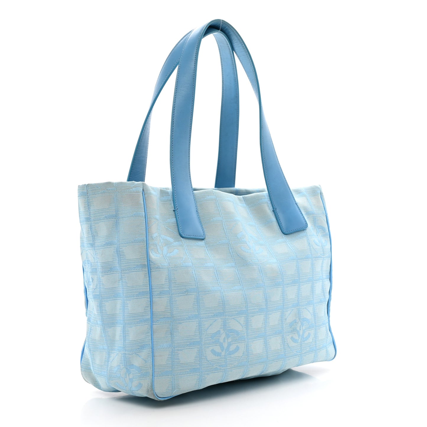 Nylon Travel Tote Blue