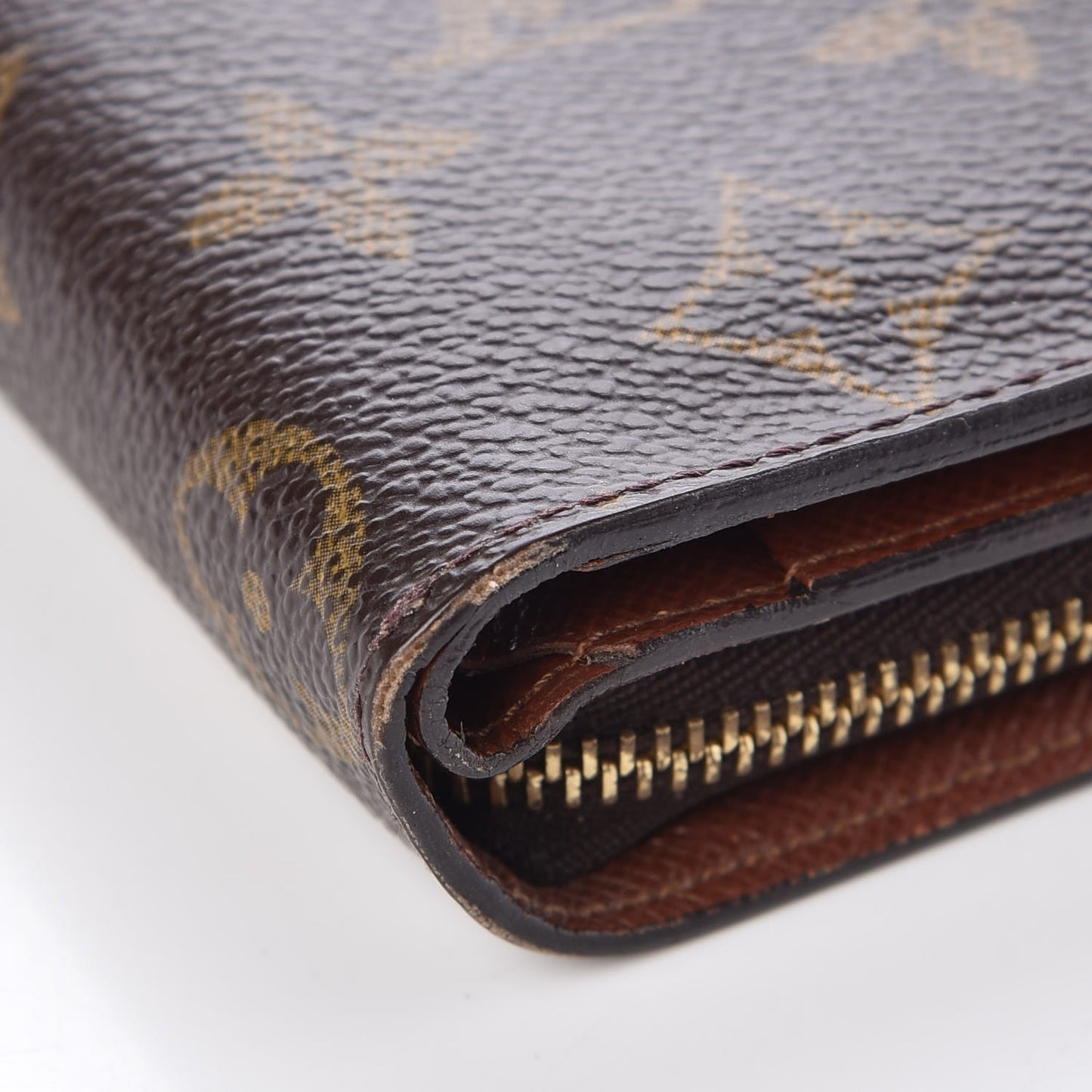 Monogram Compact Zippe Zipped Wallet