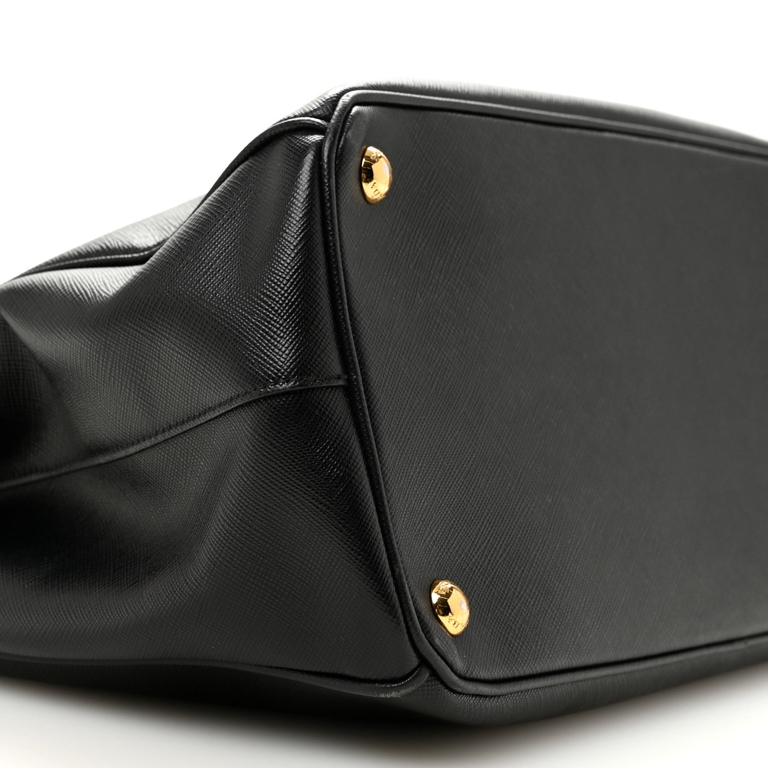 Prada Saffiano Medium Galleria Double Zip Tote Black 9 of 15