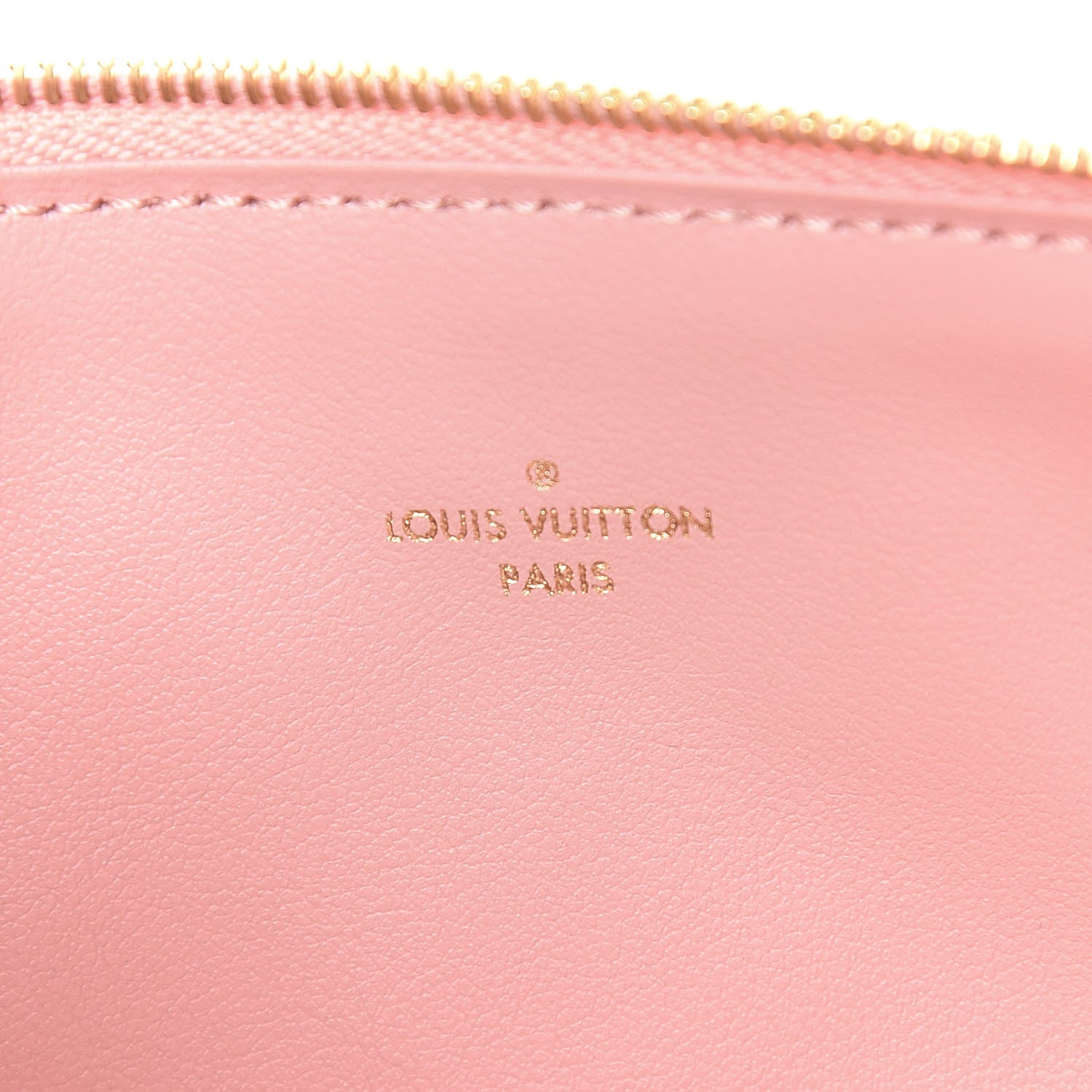 Louis Vuitton Empreinte Felicie Chain Wallet Zippered Insert Rose Poudre 6 of 6