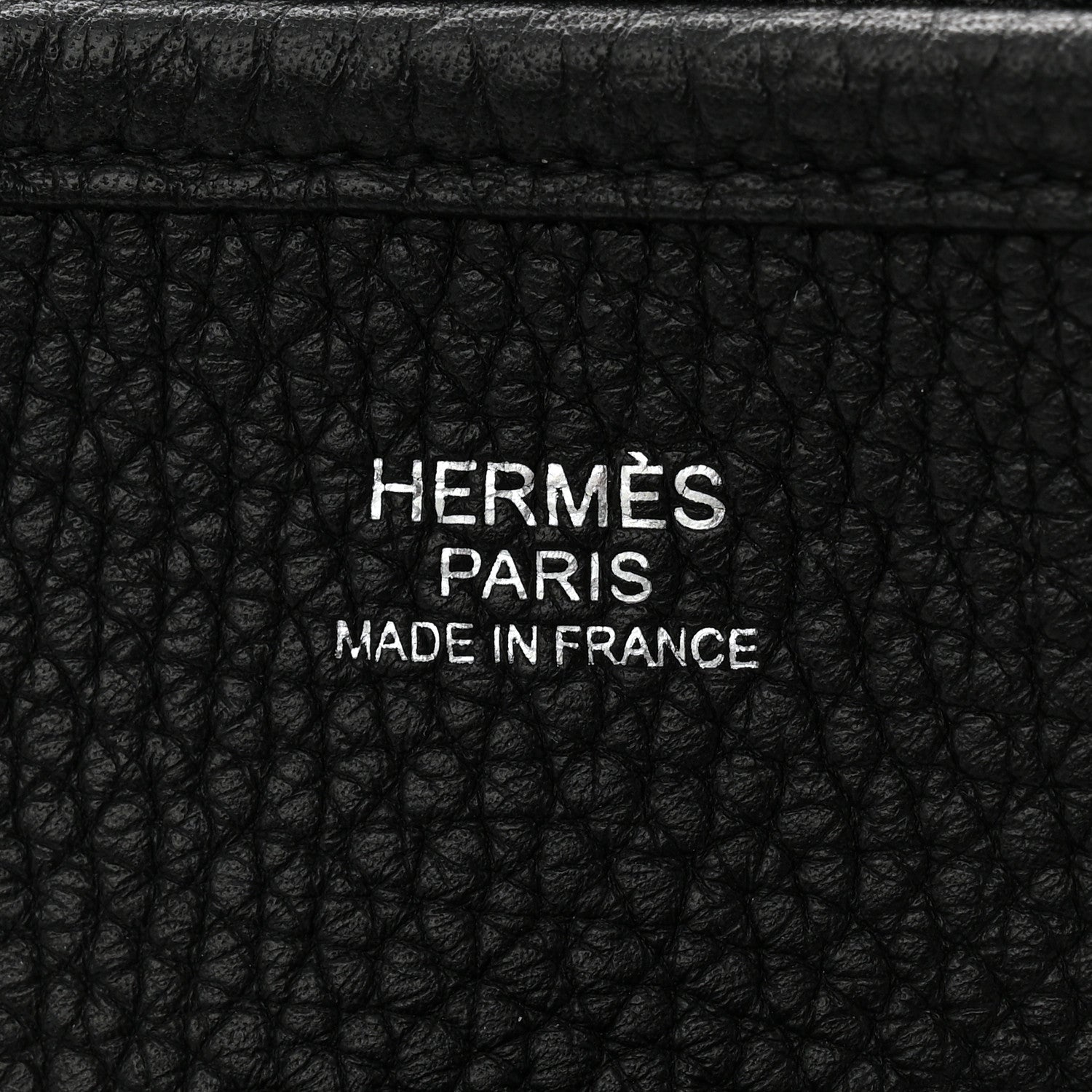 Hermes Taurillon Clemence Evelyne III PM Black 6 of 10