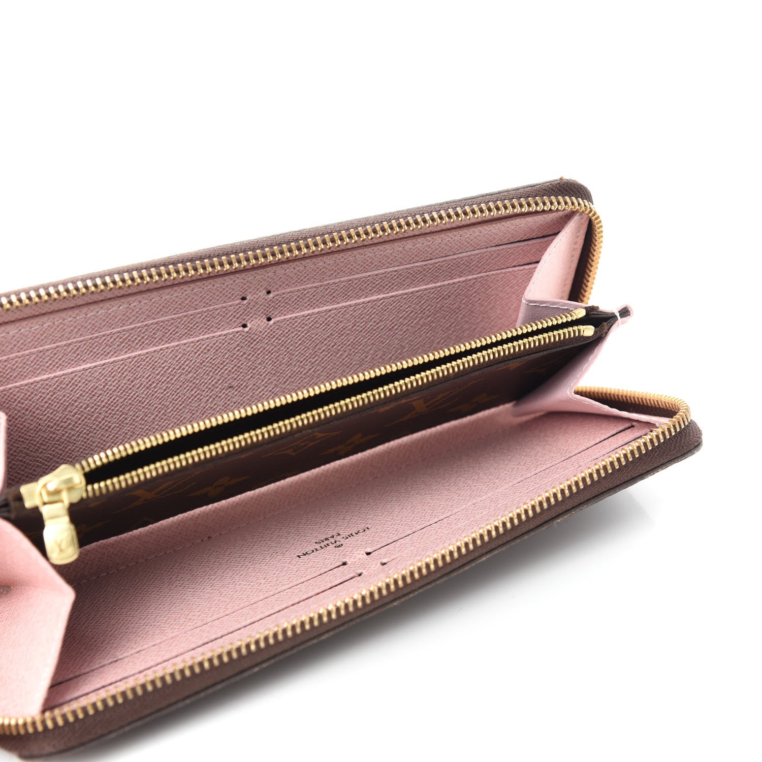Louis Vuitton Monogram Clemence Wallet Rose Ballerine 5 of 8