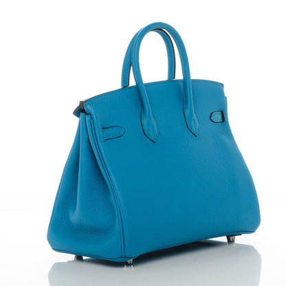 Hermes Togo Birkin 25 Bleu Zanzibar 3 of 23