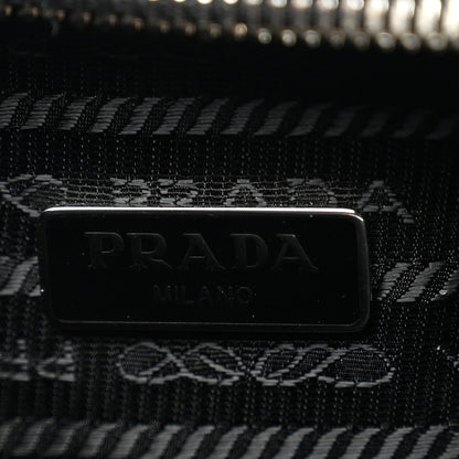 Prada Tessuto Nylon Saffiano Mini Re-Edition 2005 Bag Black 6 of 11